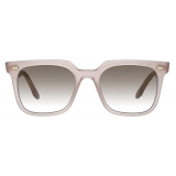 Cutler & Gross - 1387 Square Sunglasses - Prawn Cocktail - Luxury - Cutler & Gross Eyewear