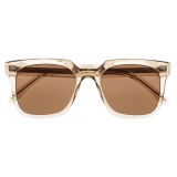Cutler & Gross - 1387 Square Sunglasses - Granny Chic - Luxury - Cutler & Gross Eyewear