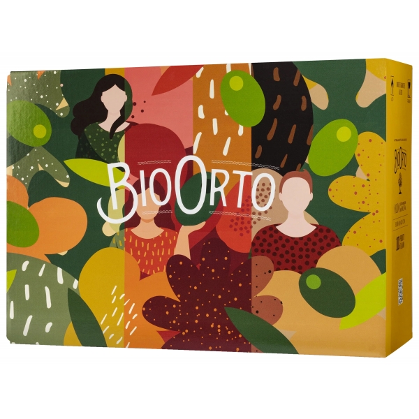 BioOrto - The Bag in Tube Line - Organic Italian Extra Virgin Olive Oil - 3 Liters