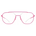 Mykita - Arvo - Lite - Argento Rosa Fluo - Metal Glasses - Occhiali da Vista - Mykita Eyewear