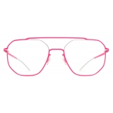 Mykita - Arvo - Lite - Silver Neon Pink - Metal Glasses - Optical Glasses - Mykita Eyewear