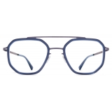 Mykita - Satu - Lite - Blackberry Deep Ocean - Metal Glasses - Optical Glasses - Mykita Eyewear