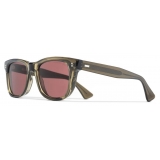 Cutler & Gross - 9101 Square Sunglasses - Olive - Luxury - Cutler & Gross Eyewear
