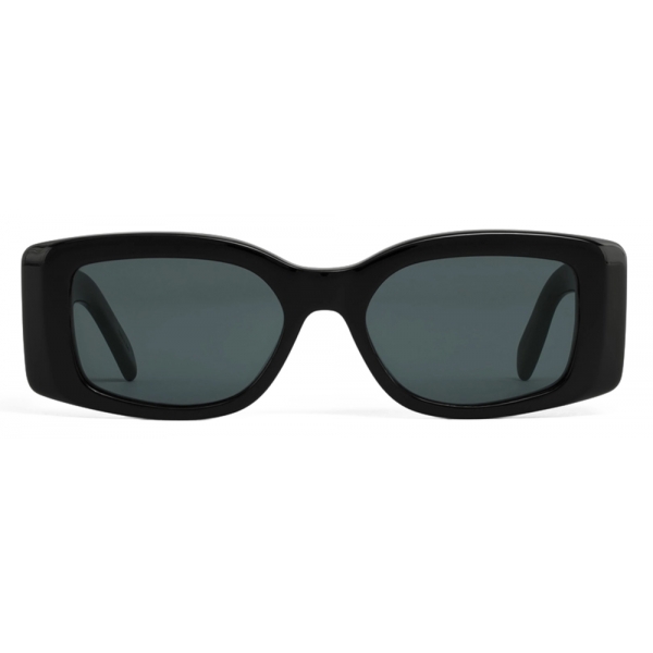 Céline - Triomphe XL 01 Sunglasses in Acetate - Black - Sunglasses - Céline Eyewear