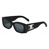 Céline - Triomphe XL 01 Sunglasses in Acetate - Black - Sunglasses - Céline Eyewear