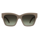Céline - Triomphe 09 Sunglasses in Acetate - Khaki - Sunglasses - Céline Eyewear