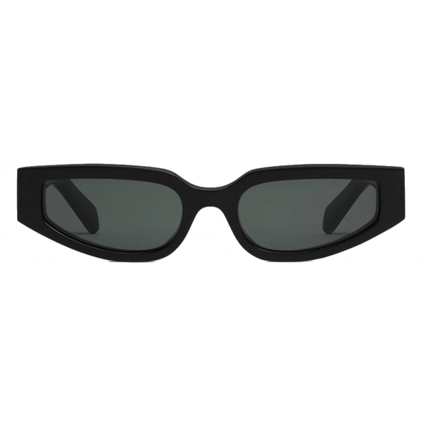 Céline - Triomphe 12 Sunglasses in Acetate - Black - Sunglasses - Céline Eyewear