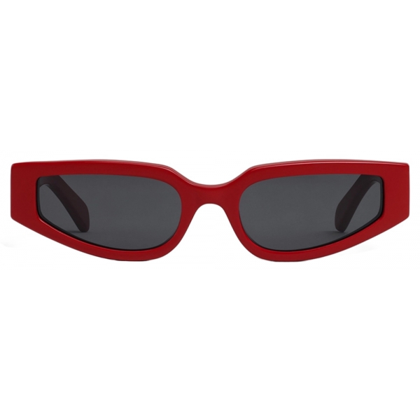 Céline - Occhiali da Sole Triomphe 12 in Acetato - Rosso - Occhiali da Sole - Céline Eyewear