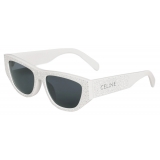 Céline - Monochroms 06 Sunglasses in Acetate - White - Sunglasses - Céline Eyewear