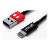 Tribe - Topolino - Disney - Cavo Lightning USB - Trasmissione Dati e Ricarica per Apple iPhone - Certificato MFi - 120 cm