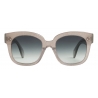 Céline - Oversized S002 Sunglasses in Acetate - Silver Glitter - Sunglasses - Céline Eyewear
