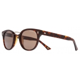 Cutler & Gross - 1336 Kingsman Round Sunglasses - Dark Turtle - Luxury - Cutler & Gross Eyewear