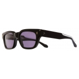 Cutler & Gross - 1391 Rectangle Sunglasses - Matt Black - Luxury - Cutler & Gross Eyewear