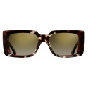 Cutler & Gross - 1369 Rectangle Sunglasses - Red Summer Of '69 - Luxury - Cutler & Gross Eyewear