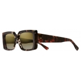 Cutler & Gross - 1369 Rectangle Sunglasses - Red Summer Of '69 - Luxury - Cutler & Gross Eyewear