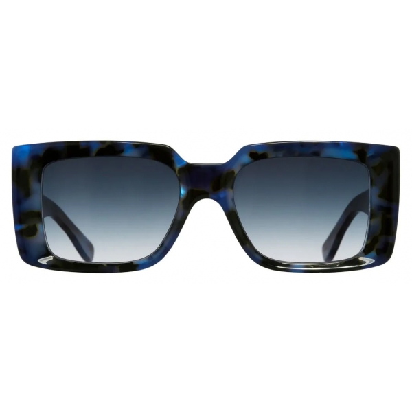 Cutler & Gross - 1369 Rectangle Sunglasses - Space Oddity Blue - Luxury - Cutler & Gross Eyewear
