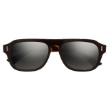 Cutler & Gross - 1319 Aviator Sunglasses - Black on Camo - Luxury - Cutler & Gross Eyewear