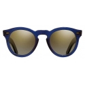 Cutler & Gross - 0734V2 Round Sunglasses - Classic Navy Blue - Luxury - Cutler & Gross Eyewear