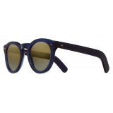 Cutler & Gross - 0734V2 Round Sunglasses - Classic Navy Blue - Luxury - Cutler & Gross Eyewear