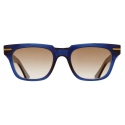 Cutler & Gross - 1355 D-Frame Sunglasses - Midnight Rambler Blue - Luxury - Cutler & Gross Eyewear