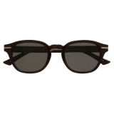 Cutler & Gross - 1356 Round Sunglasses - Black Taxi - Luxury - Cutler & Gross Eyewear