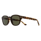 Cutler & Gross - 1356 Round Sunglasses - Black Taxi on Camo - Luxury - Cutler & Gross Eyewear
