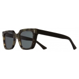 Cutler & Gross - 1305 Square Sunglasses - Green Camo on Black - Luxury - Cutler & Gross Eyewear