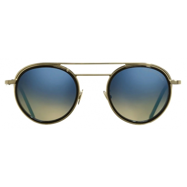 Cutler & Gross - 1270 Round Sunglasses - Black - Luxury - Cutler & Gross Eyewear