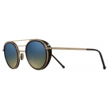 Cutler & Gross - 1270 Round Sunglasses - Black - Luxury - Cutler & Gross Eyewear