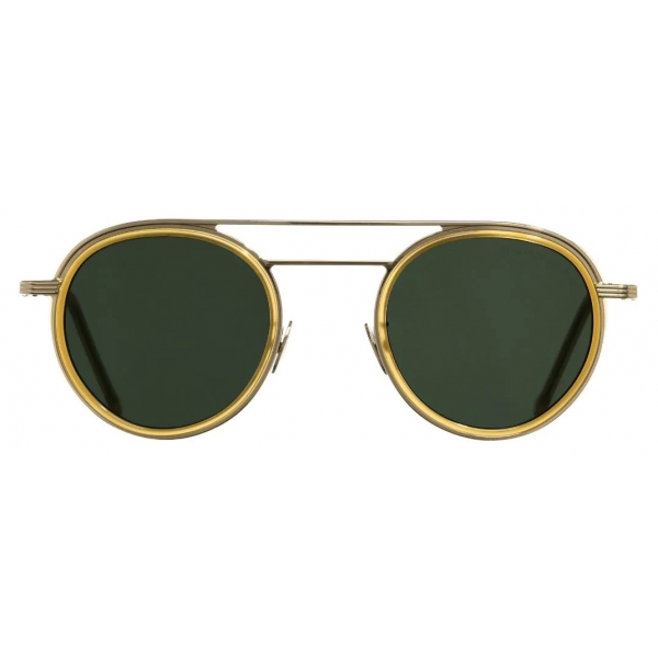 Cutler & Gross - 1270 Round Sunglasses - Miele - Luxury - Cutler & Gross Eyewear