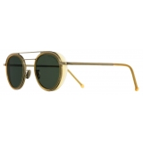 Cutler & Gross - 1270 Round Sunglasses - Miele - Luxury - Cutler & Gross Eyewear