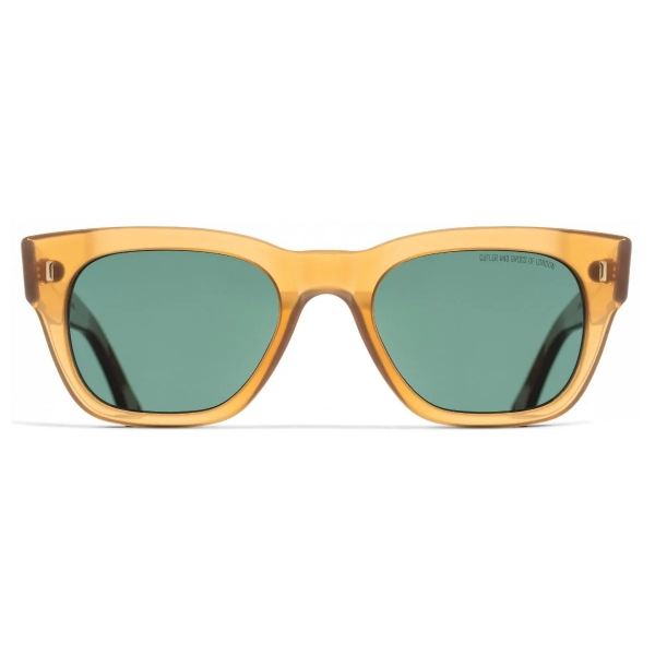 Cutler & Gross - 0772V2 Square Sunglasses - Butterscotch - Luxury - Cutler & Gross Eyewear