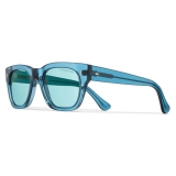 Cutler & Gross - 0772V2 Square Sunglasses - Deep Teal - Luxury - Cutler & Gross Eyewear