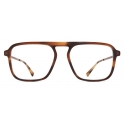 Mykita - Sonu - Lite - Marrone Rigato Mocca - Acetate Glasses - Occhiali da Vista - Mykita Eyewear