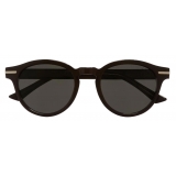 Cutler & Gross - 1338 Round Sunglasses - Black - Luxury - Cutler & Gross Eyewear