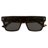 Cutler & Gross - 1340 Square Sunglasses - Black on Camo - Luxury - Cutler & Gross Eyewear