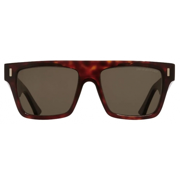 Cutler & Gross - 1340 Square Sunglasses - Dark Turtle - Luxury - Cutler & Gross Eyewear