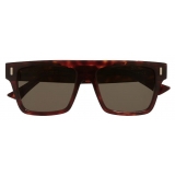 Cutler & Gross - 1340 Square Sunglasses - Dark Turtle - Luxury - Cutler & Gross Eyewear