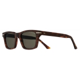 Cutler & Gross - 1337 Rectangle Sunglasses - Dark Turtle - Luxury - Cutler & Gross Eyewear