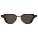 Cutler & Gross - 1335 Cat Eye Sunglasses - Dark Turtle - Luxury - Cutler & Gross Eyewear