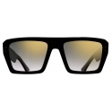 Cutler & Gross - 1375 Rectangle Sunglasses - Black - Luxury - Cutler & Gross Eyewear