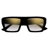 Cutler & Gross - 1375 Rectangle Sunglasses - Black - Luxury - Cutler & Gross Eyewear