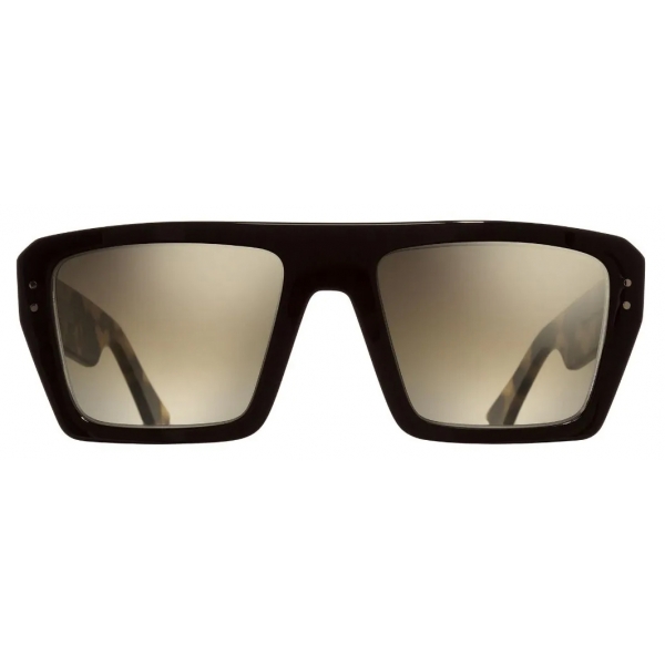 Cutler & Gross - 1375 Rectangle Sunglasses - Black on Camo - Luxury - Cutler & Gross Eyewear