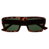 Cutler & Gross - 1375 Rectangle Sunglasses - Havana - Luxury - Cutler & Gross Eyewear