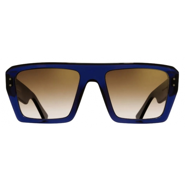 Cutler & Gross - 1375 Rectangle Sunglasses - Classic Navy Blue - Luxury - Cutler & Gross Eyewear