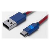 Tribe - Superman - DC Comics - Micro USB Cable - Data Transmission and Charging for Android, Samsung, HTC, Nokia, Sony - 120 cm