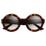 Cutler & Gross - 1377 Round Sunglasses - Havana - Luxury - Cutler & Gross Eyewear