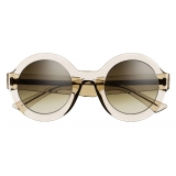 Cutler & Gross - 1377 Round Sunglasses - Granny Chic - Luxury - Cutler & Gross Eyewear