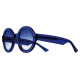 Cutler & Gross - 1377 Round Sunglasses - Prussian Blue - Luxury - Cutler & Gross Eyewear