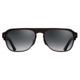 Cutler & Gross - 1365 Aviator Sunglasses - Matt Black - Luxury - Cutler & Gross Eyewear